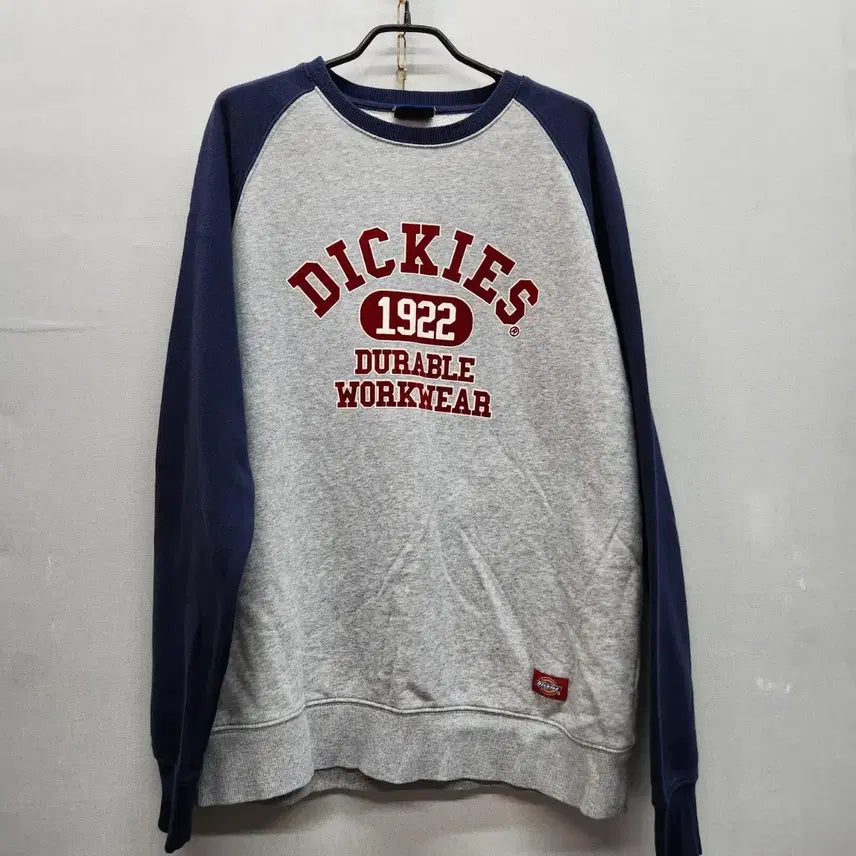 [BUNJANG] Dickies Big Logo Raglan Sweatshirt / 디키즈 빅로고 나그랑 맨투맨 L(L)