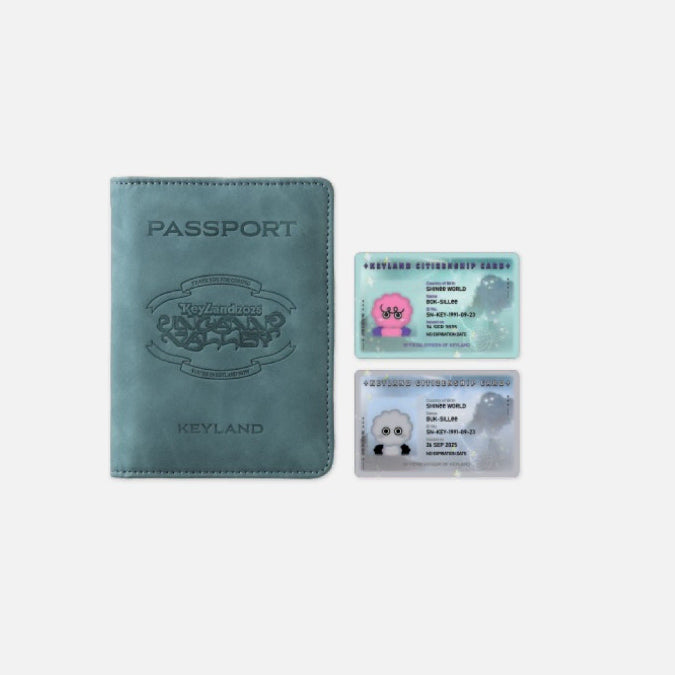 [BUNJANG] SHINee Key Keyland Passport Cover Set / 샤이니 키 키랜드 여권 커버 세트