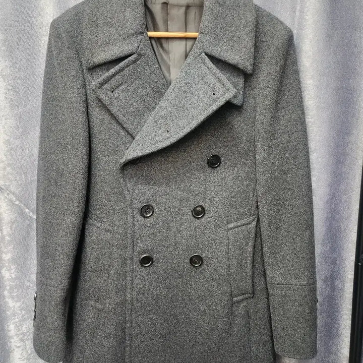 [BUNJANG] T.I For Men Double Pea Coat / 티아이포맨 남성 더블 피코트 M(95)