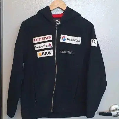 [BUNJANG] Descente Fleece Zip-Up Jacket (Size 95) / 데상트 후리스집업 95