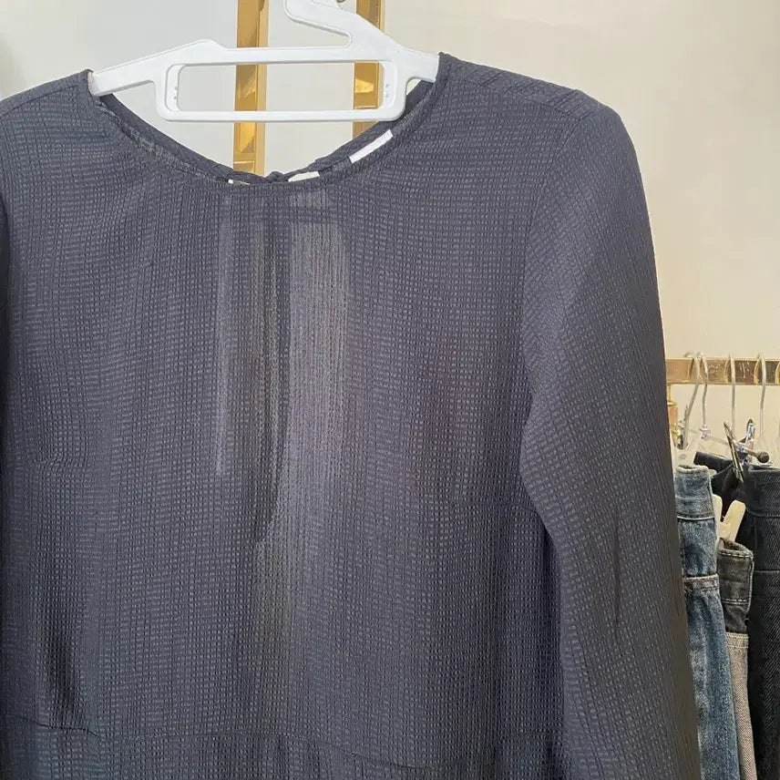 [BUNJANG] H&amp;M 블랙 롱 레이어드원피스 / H&amp;M 블랙 롱 레이어드원피스