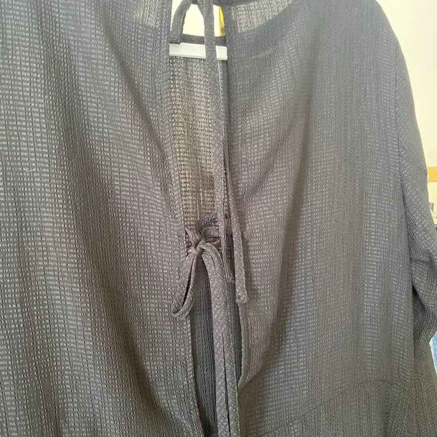 [BUNJANG] H&amp;M 블랙 롱 레이어드원피스 / H&amp;M 블랙 롱 레이어드원피스