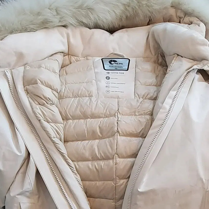 [SOLD OUT] 여성  네파 폭스퍼  롱패딩 고어텍스100