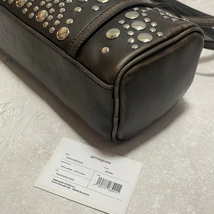 [BUNJANG] Gimaguas Sofia Studded Shoulder Bag Brown / (새상품) 기마구아스 gimaguas 소피아 sofia 스터드백 브라운