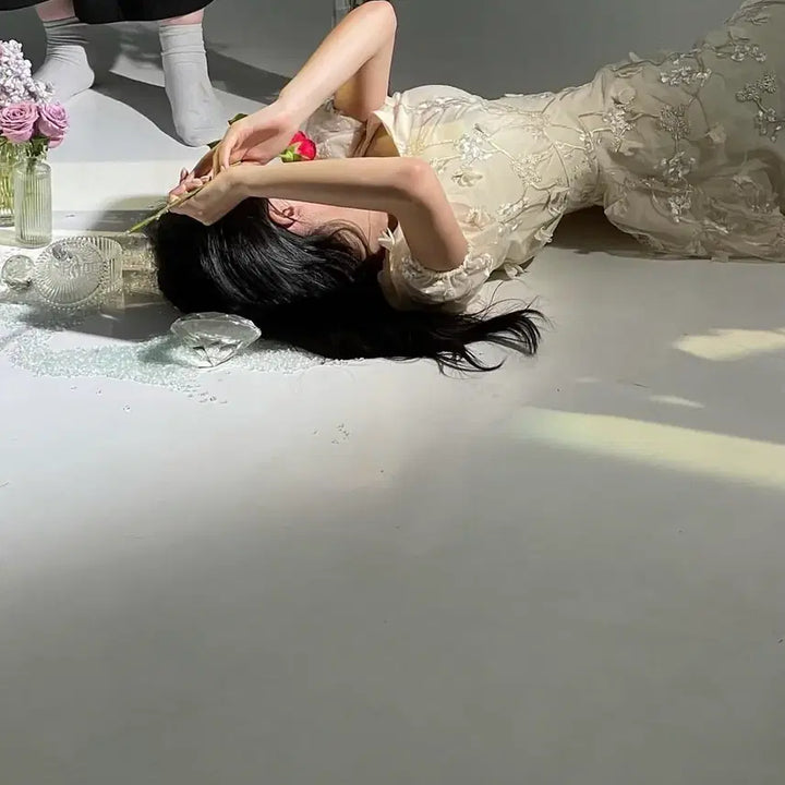 [BUNJANG] Grace You Freesia Yellow Dress / 그레이스유 프리지아 원피스 옐로우 s