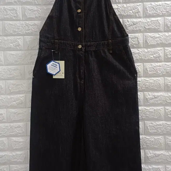 [BUNJANG] Briel Black Denim Jumpsuit / 77.브리엘 블랙데님 점프수트 새옷