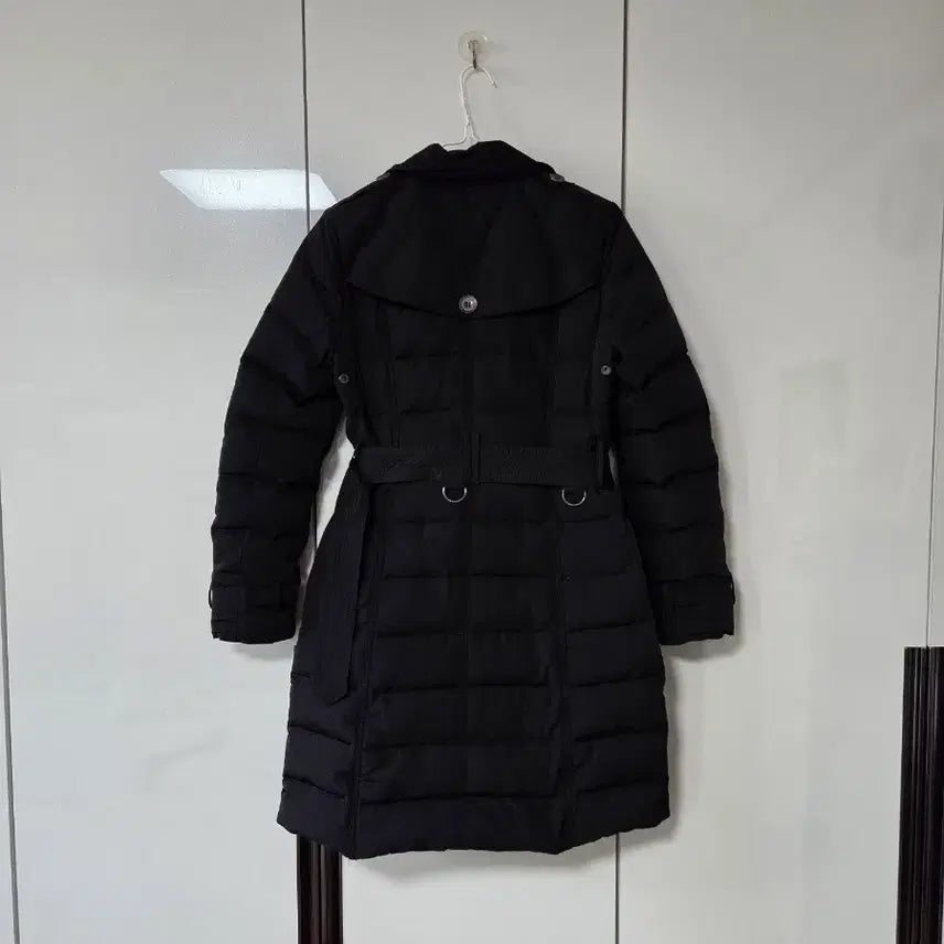 [BUNJANG] 정품 버버리 블랙 벨티드 패딩 코트 / 정품 버버리 블랙 벨티드 패딩 코트