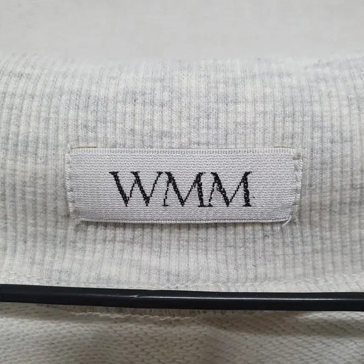 [BUNJANG] WMM Half Zip-Up Sweatshirt - Grey / WMM 하프집업 맨투맨 그레이