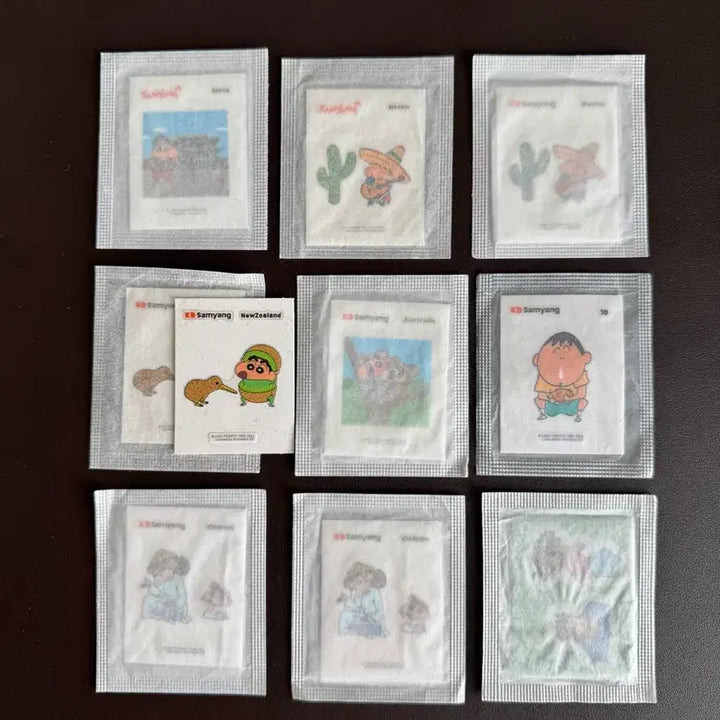 [BUNJANG] Samyang Jjangu Sticker Set / 짱구 삼양 스티커