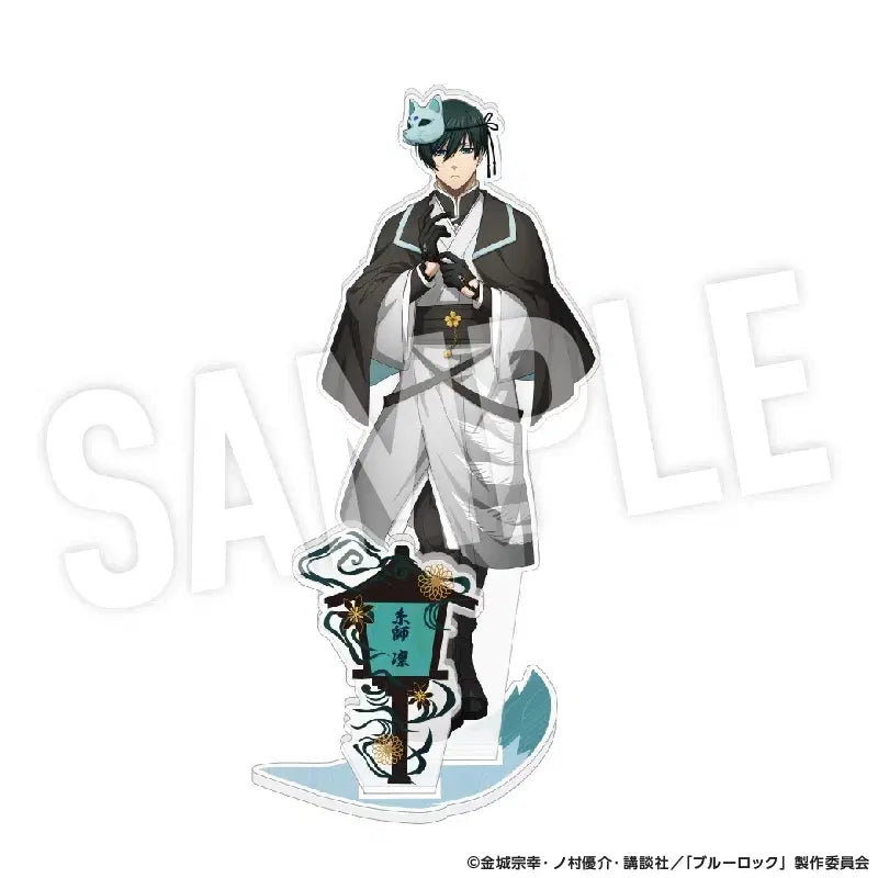 [BUNJANG] Blue Lock Fox Mask Series Itoshi Rin Acrylic Stand / 블루 록 여우 가면 시리즈 아크릴 스탠드 - 이토시 린