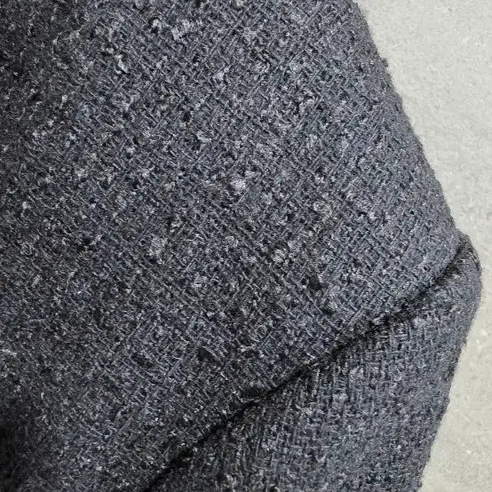 [BUNJANG] RAON Tweed Short Sleeve Jacket / RAON라온컴퍼니, 트위드 반팔자켓, 거의 새상품