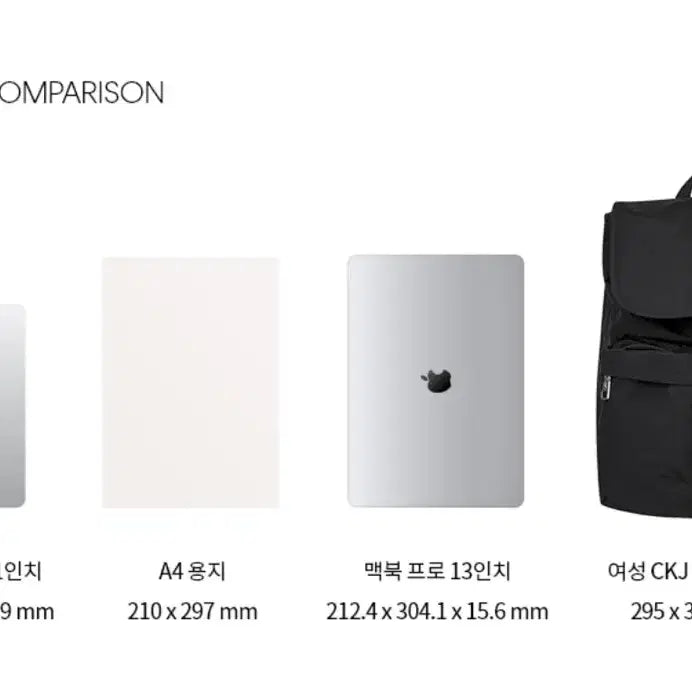 [BUNJANG] Calvin Klein Black Backpack / CK 캘빈클라인 진 블랙 백팩