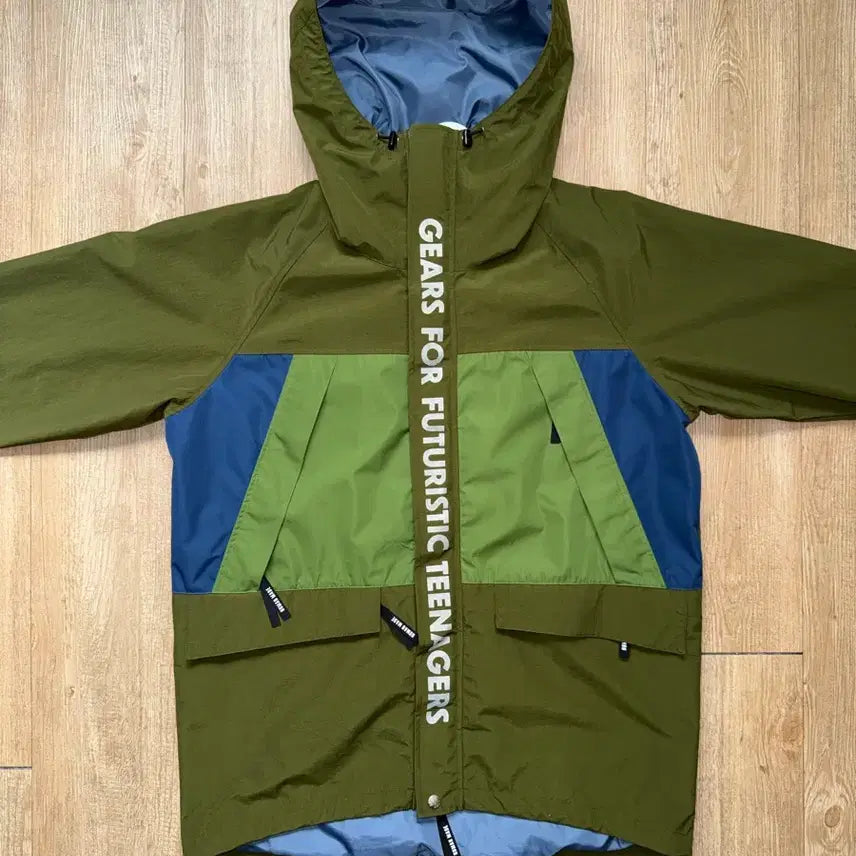 [BUNJANG] Human Made 3-Layer Shell Jacket Olive Drab / 휴먼메이드 3-레이어 쉘 자켓 올리브 드랩