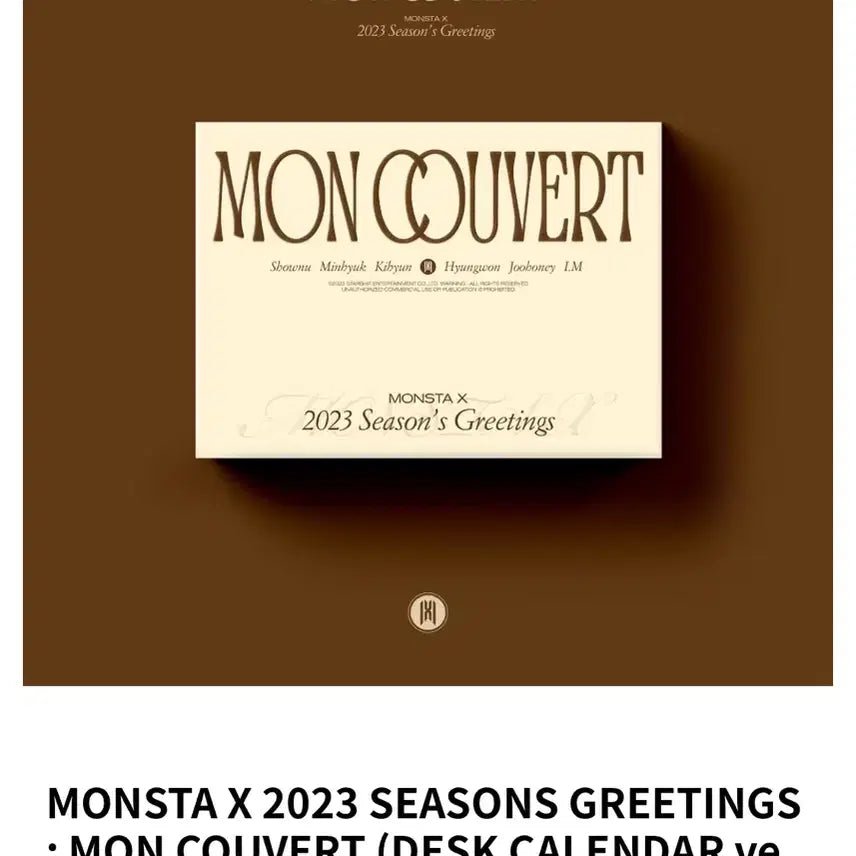 [BUNJANG] MONSTA X 2023 Season&