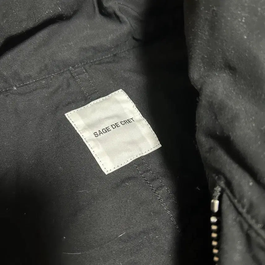 [BUNJANG] Sage de cret Destiny Half Coat Black / [M] sage de cret 사쥬드크레 데스티니 하프코트 블랙