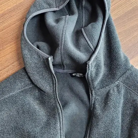 [BUNJANG] Nordic Style Charcoal Hoodie Zip-up / 북유럽 스타일 후드 집업 새제품 판매