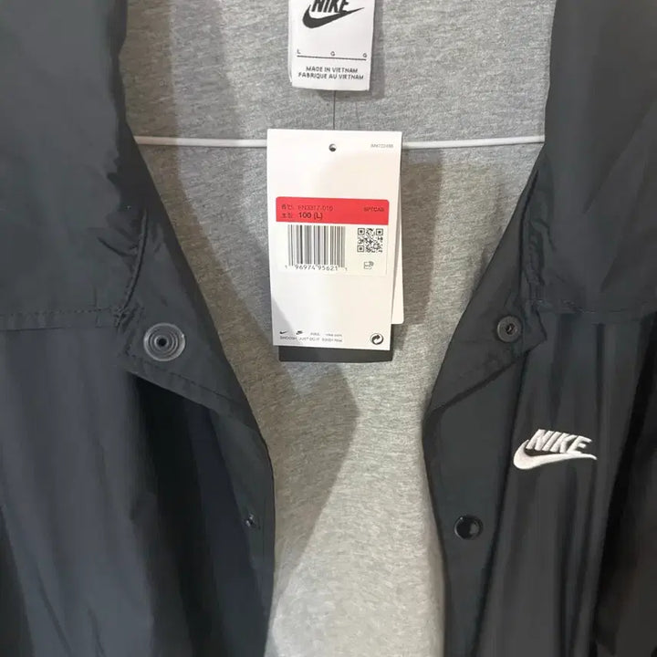 [BUNJANG] Nike Coach Jacket Windbreaker L / 새상품 나이키 코치자켓 바람막이 L사이즈 팝니다