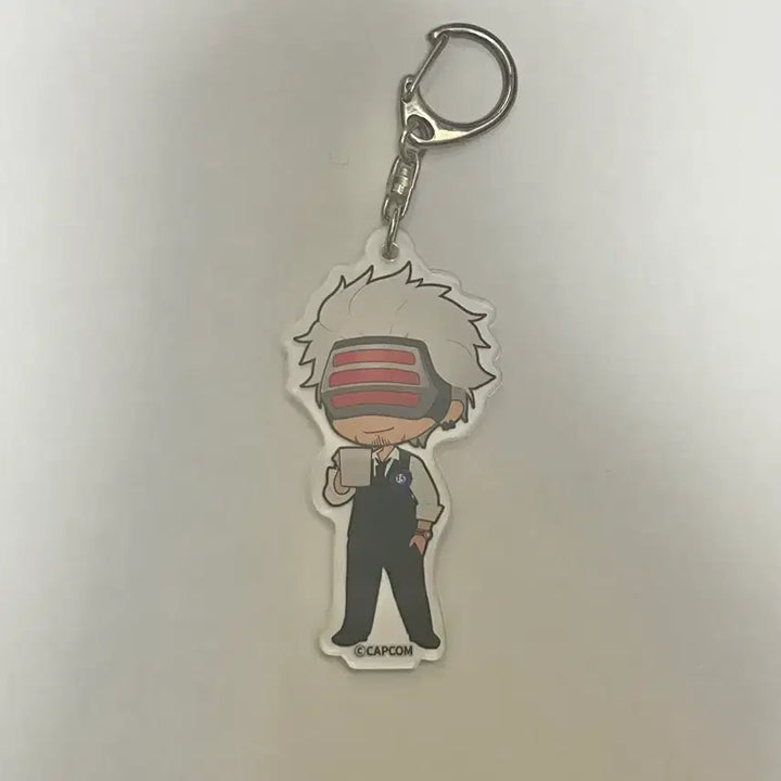 [BUNJANG] Ace Attorney Godot Keychain / 역전재판 화랑 고도 검사 키링