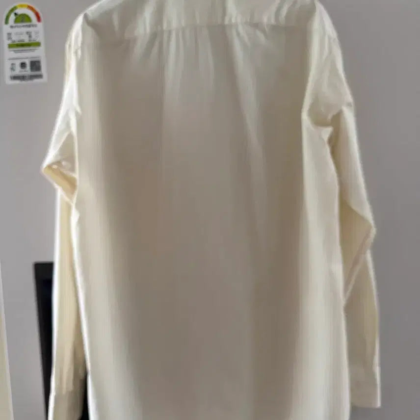 [BUNJANG] Uniqlo U Cotton Shirt - Lemon, Large / 유니클로U 면셔츠 라지사이즈 연한 레몬색 100