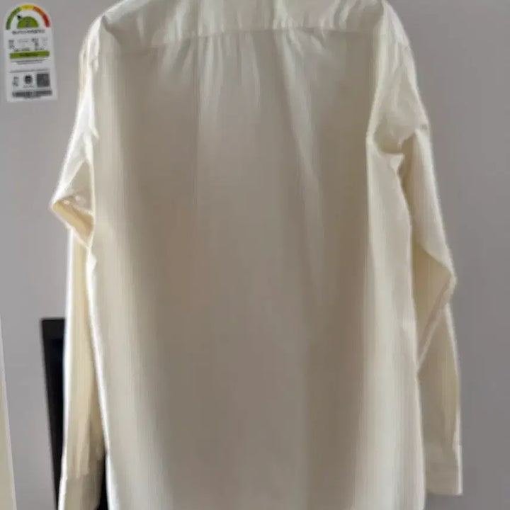 [BUNJANG] Uniqlo U Cotton Shirt - Lemon, Large / 유니클로U 면셔츠 라지사이즈 연한 레몬색 100