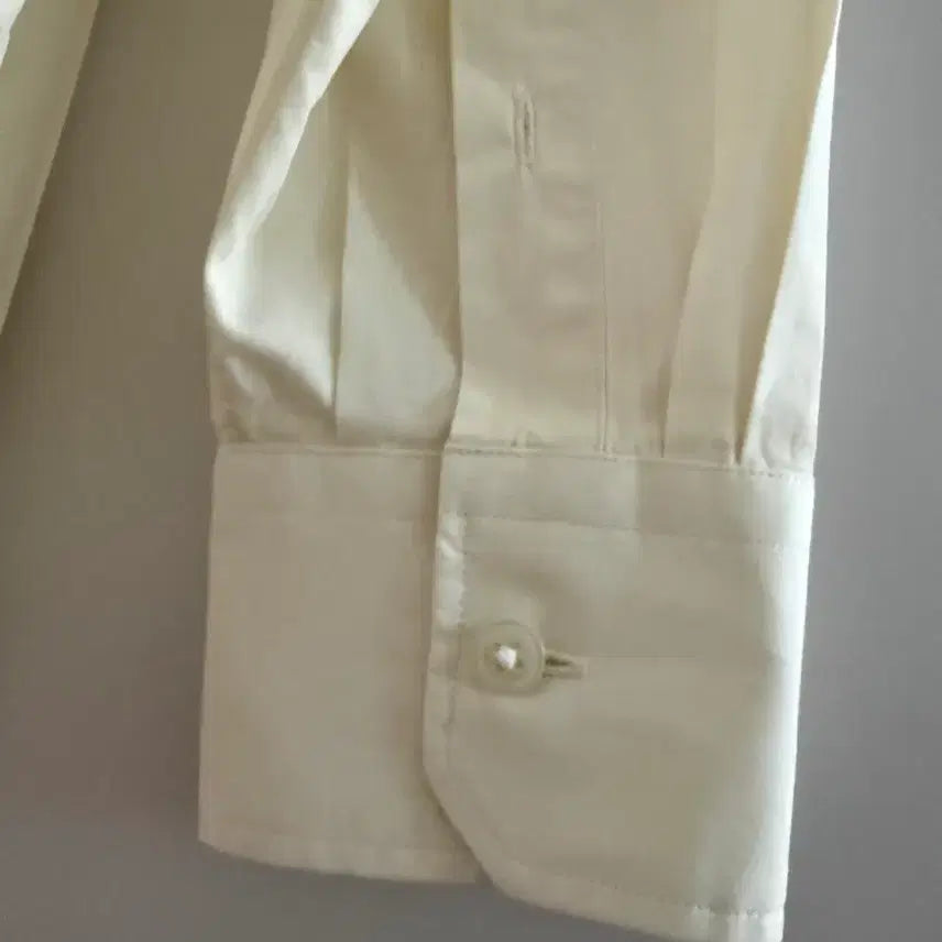 [BUNJANG] Uniqlo U Cotton Shirt - Lemon, Large / 유니클로U 면셔츠 라지사이즈 연한 레몬색 100