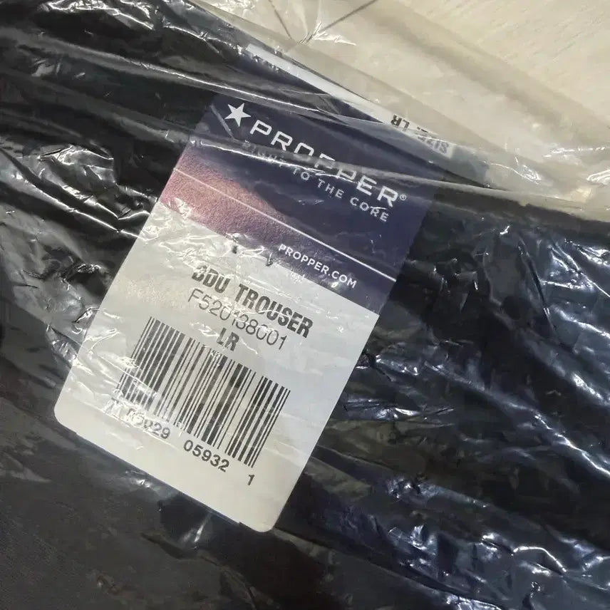 [BUNJANG] Propper BDU Ripstop Cargo Trousers (Black, L) / 프로퍼 BDU 립스탑 트라우저 카고 블랙 L