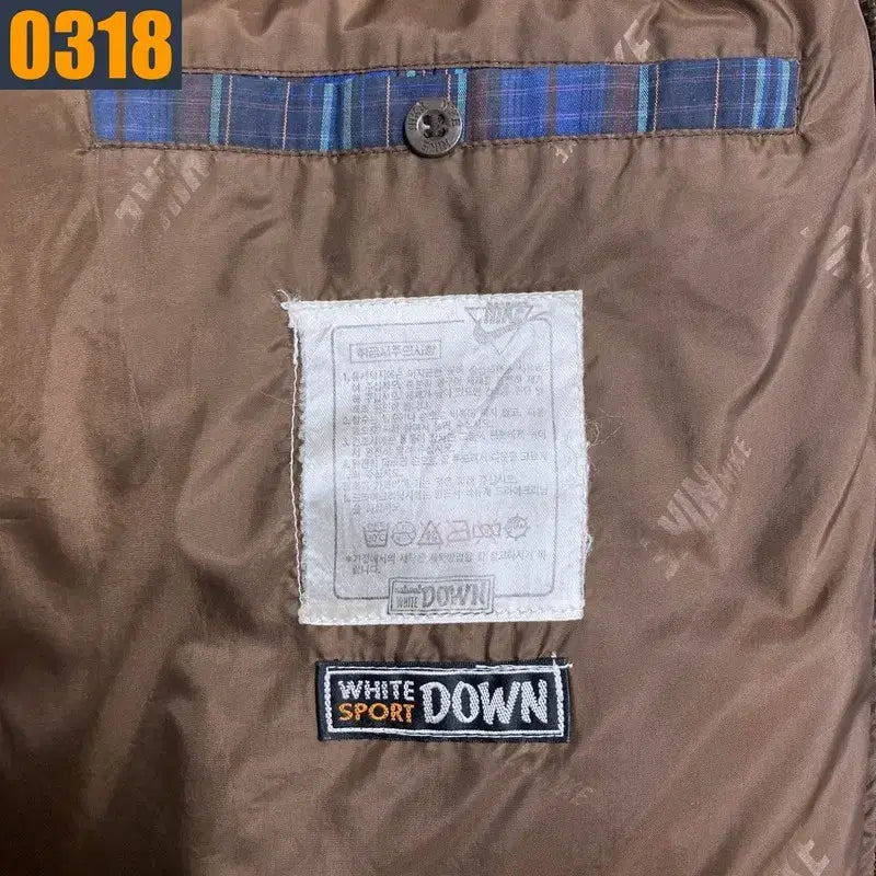 [BUNJANG] Nike Vintage Check Padded Jacket - Men&