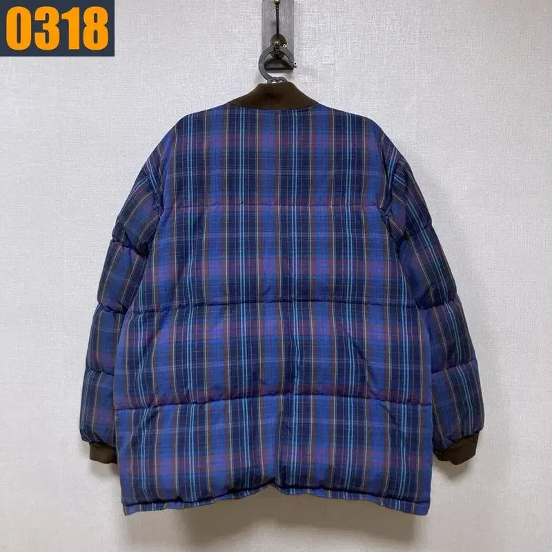 [BUNJANG] Nike Vintage Check Padded Jacket - Men&