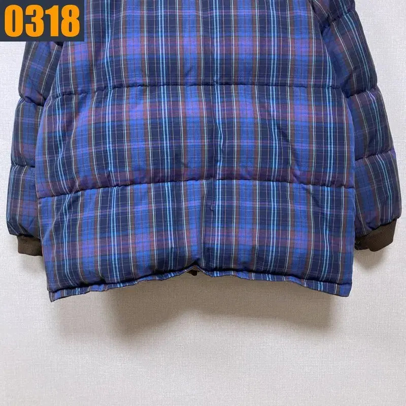[BUNJANG] Nike Vintage Check Padded Jacket - Men&