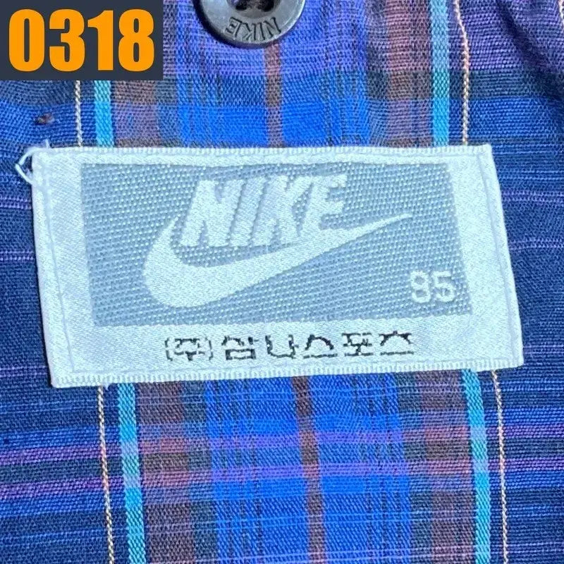 [BUNJANG] Nike Vintage Check Padded Jacket - Men&