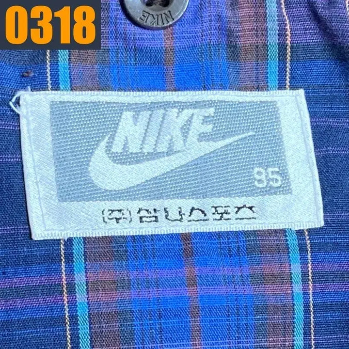 [BUNJANG] Nike Vintage Check Padded Jacket - Men&