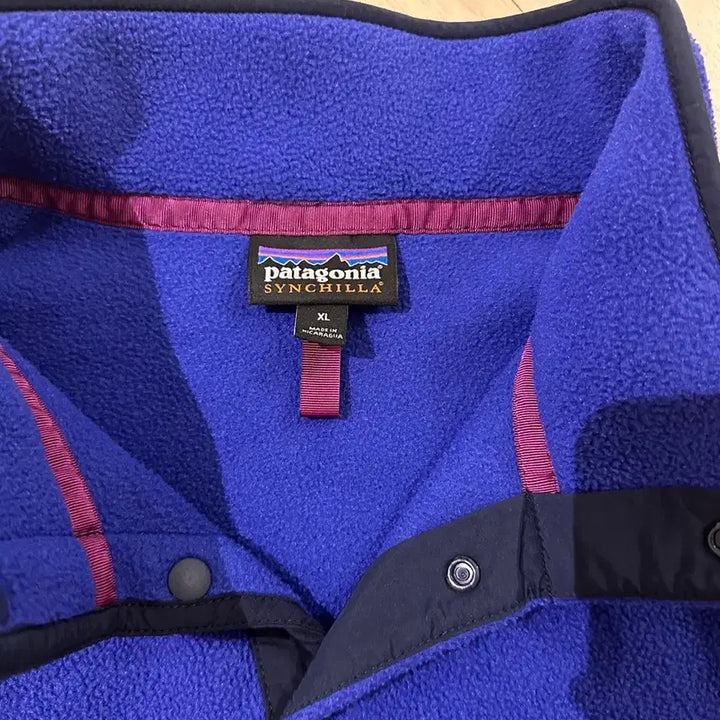 [BUNJANG] Patagonia Synchilla Blue Yellow Fleece Jacket / 파타고니아 신칠라 블루 옐로우 xl