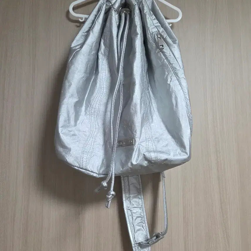 [BUNJANG] Fallett Silver Duffel Bag / Fallett 가방