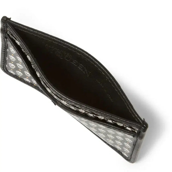[BUNJANG] Alexander McQueen Signature Skull Leather Card Holder / 알렉산더맥퀸 신상 맥퀸 시그니처 스컬 가죽 레더 카드 홀더 카드 지갑