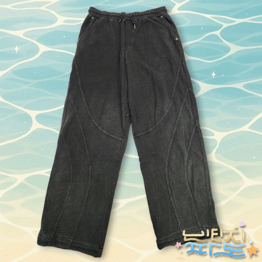 [BUNJANG] L Travel Slit Bending Denim Pants / L 트래블 절개 밴딩 데님팬츠