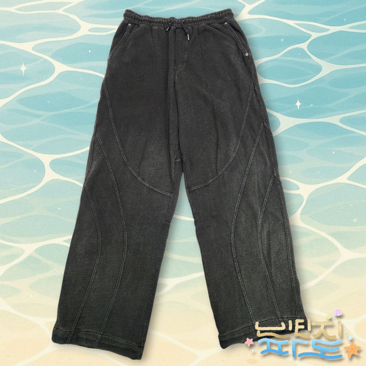 [BUNJANG] L Travel Slit Bending Denim Pants / L 트래블 절개 밴딩 데님팬츠
