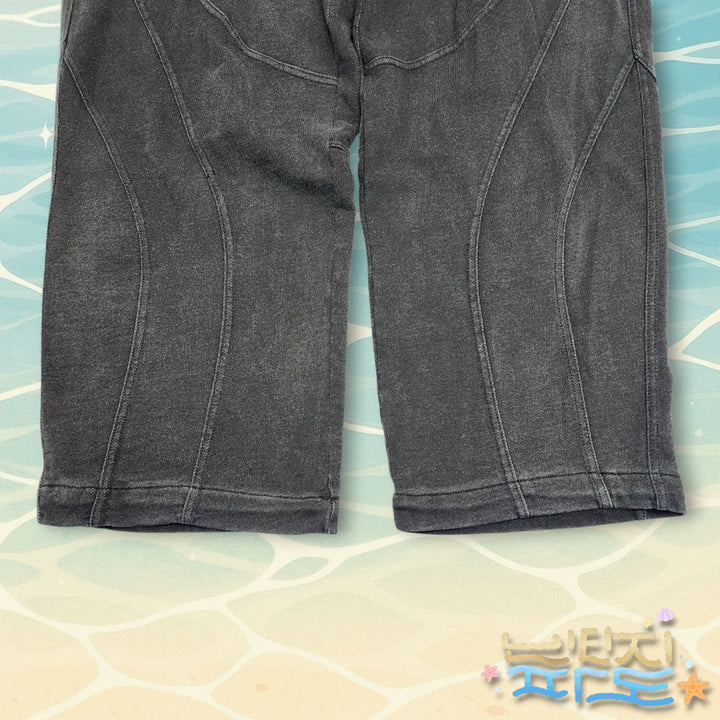 [BUNJANG] L Travel Slit Bending Denim Pants / L 트래블 절개 밴딩 데님팬츠