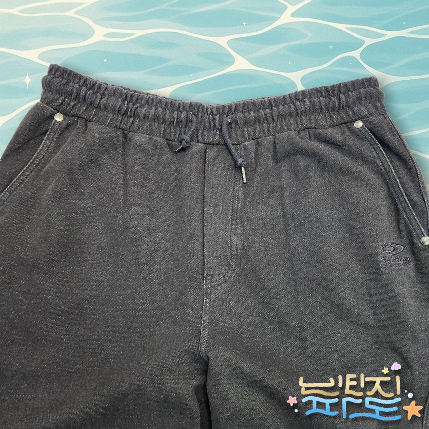 [BUNJANG] L Travel Slit Bending Denim Pants / L 트래블 절개 밴딩 데님팬츠
