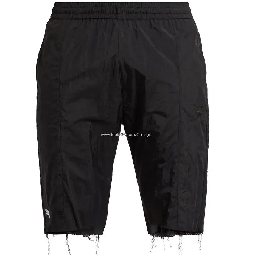 [BUNJANG] VETEMENTS Reebok Black Vintage Track Shorts / VETEMENTS 베트멍 리복 블랙 빈티지 추리닝 반바지