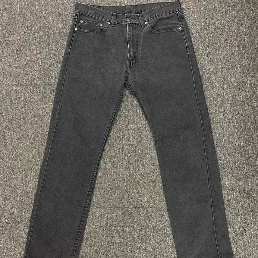 [SOLD OUT] Levis 리바이스 505 흑청 데님팬츠