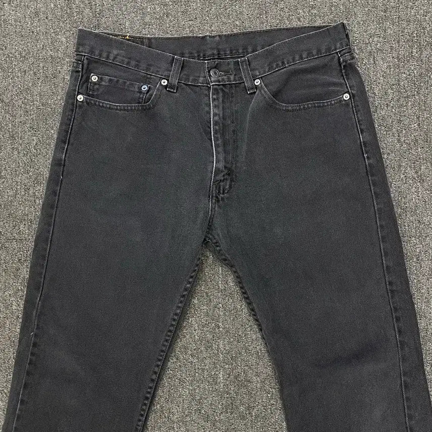 [SOLD OUT] Levis 리바이스 505 흑청 데님팬츠