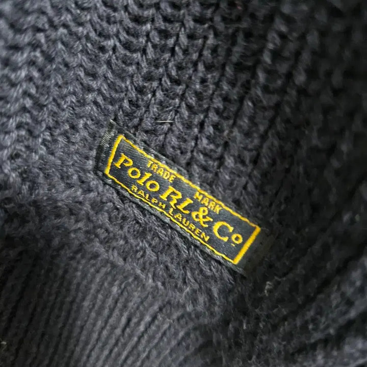 [BUNJANG] Polo Ralph Lauren Navy Knit Sweater / 폴로 랄프로렌 네이비 니트 스웨터 M/6
