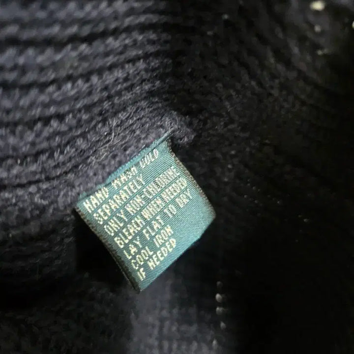[BUNJANG] Polo Ralph Lauren Navy Knit Sweater / 폴로 랄프로렌 네이비 니트 스웨터 M/6