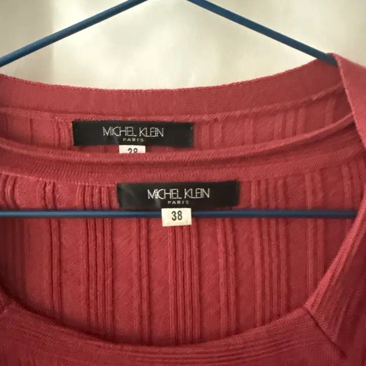 [BUNJANG] Michel Klein Ribbed Knit Sweater / 미쉘클랭 골지 니트 55사이즈