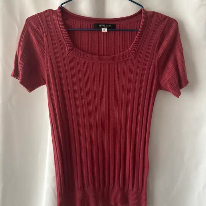 [BUNJANG] Michel Klein Ribbed Knit Sweater / 미쉘클랭 골지 니트 55사이즈