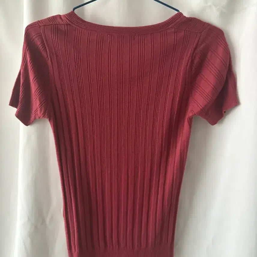 [BUNJANG] Michel Klein Ribbed Knit Sweater / 미쉘클랭 골지 니트 55사이즈