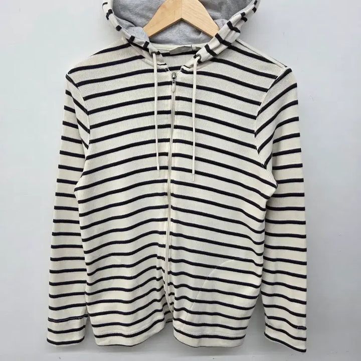 [BUNJANG] LL Bean Striped Hoodie Zip-Up (Women&