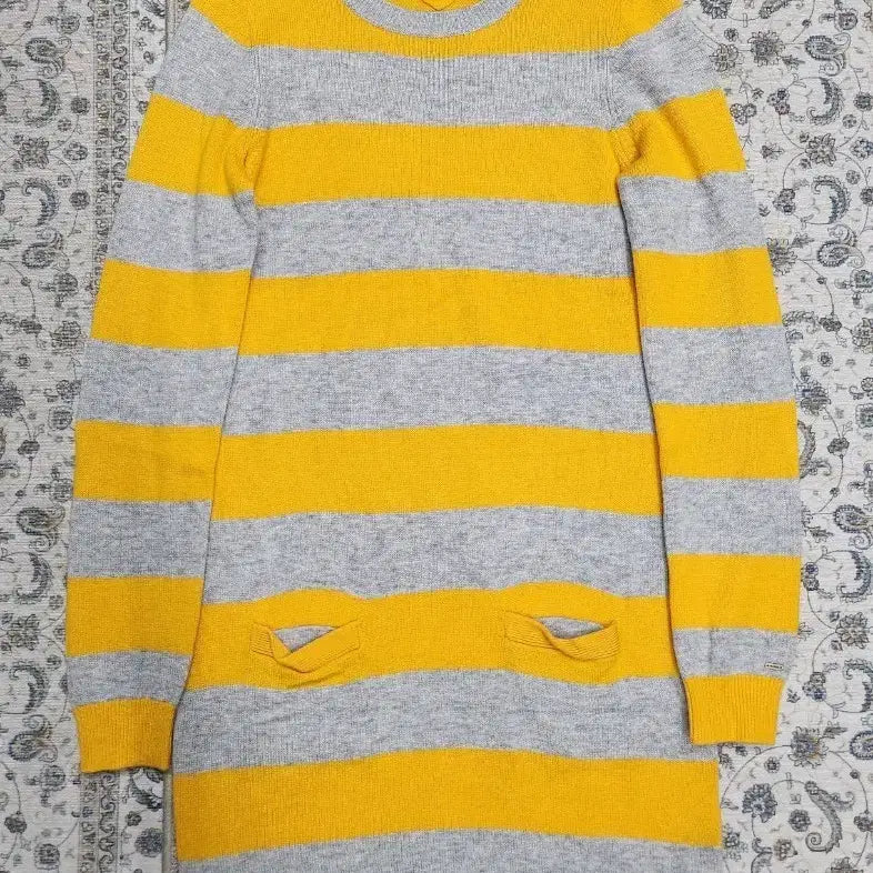 [BUNJANG] Tommy Hilfiger Striped Knit Dress - Size L / 타미힐피거 스트라이프 니트 원피스 L (44반-55)