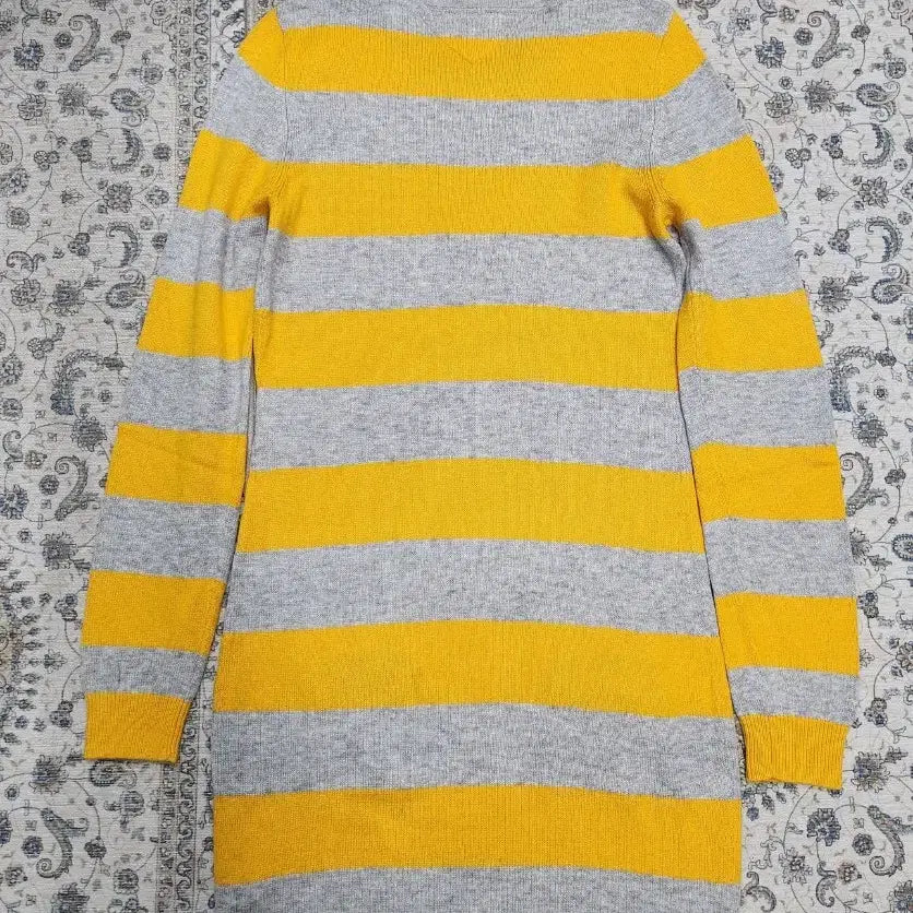 [BUNJANG] Tommy Hilfiger Striped Knit Dress - Size L / 타미힐피거 스트라이프 니트 원피스 L (44반-55)