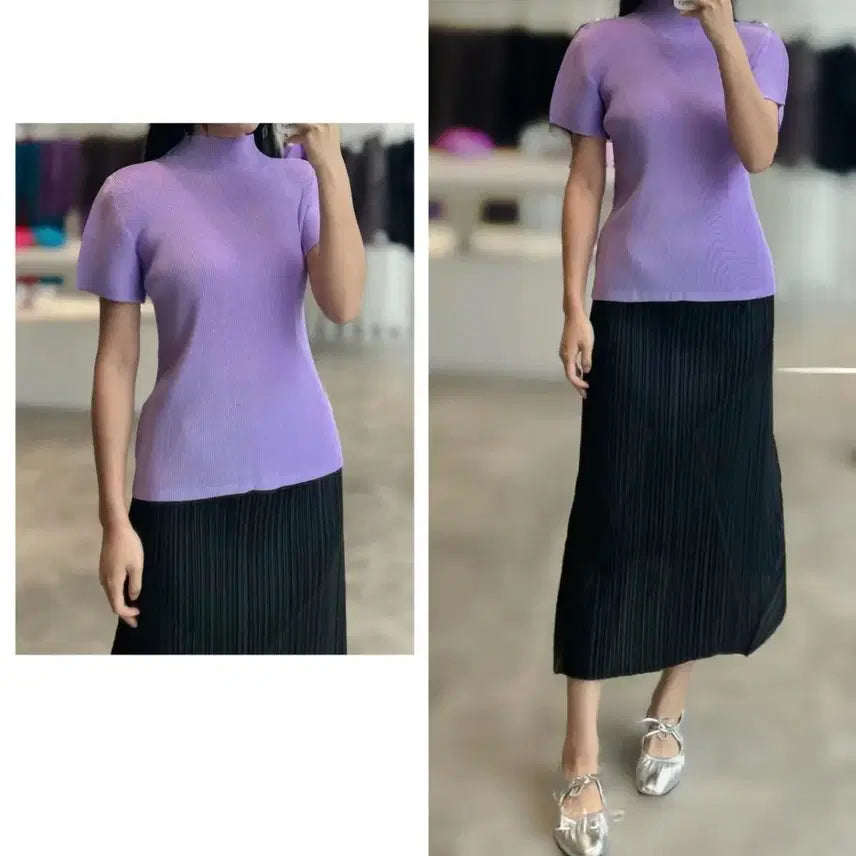 [BUNJANG] Pleats Please Mist Pleated Top / 플리츠플리즈 미스트 ~